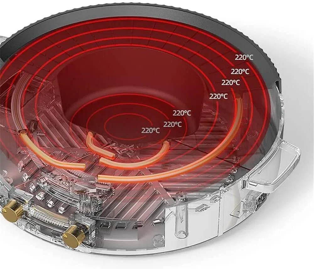 Parrilla Eléctrica Plancha de Asar Parrilla eléctrica sin Humo 2 en 1 y Olla Caliente Parrilla eléctrica para Olla Caliente 110 V Dividida Fácil Limpieza Control de Temperatura Dual 10