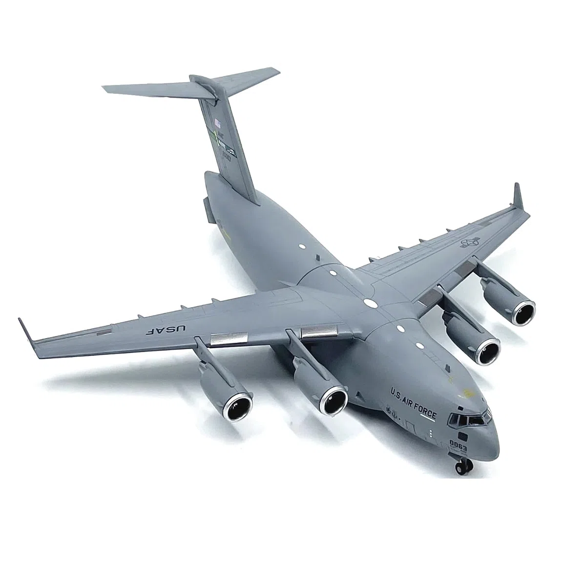 CHICHIYANG 1:200 US Air Force C-17 Globemaster III - Modelo de avión de transporte de aleación para entusiastas