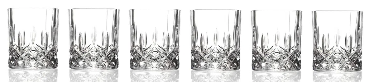 Lorren Home Trends Loren Home Trends Opera Doble Moda Antigua, Cristal, Transparente