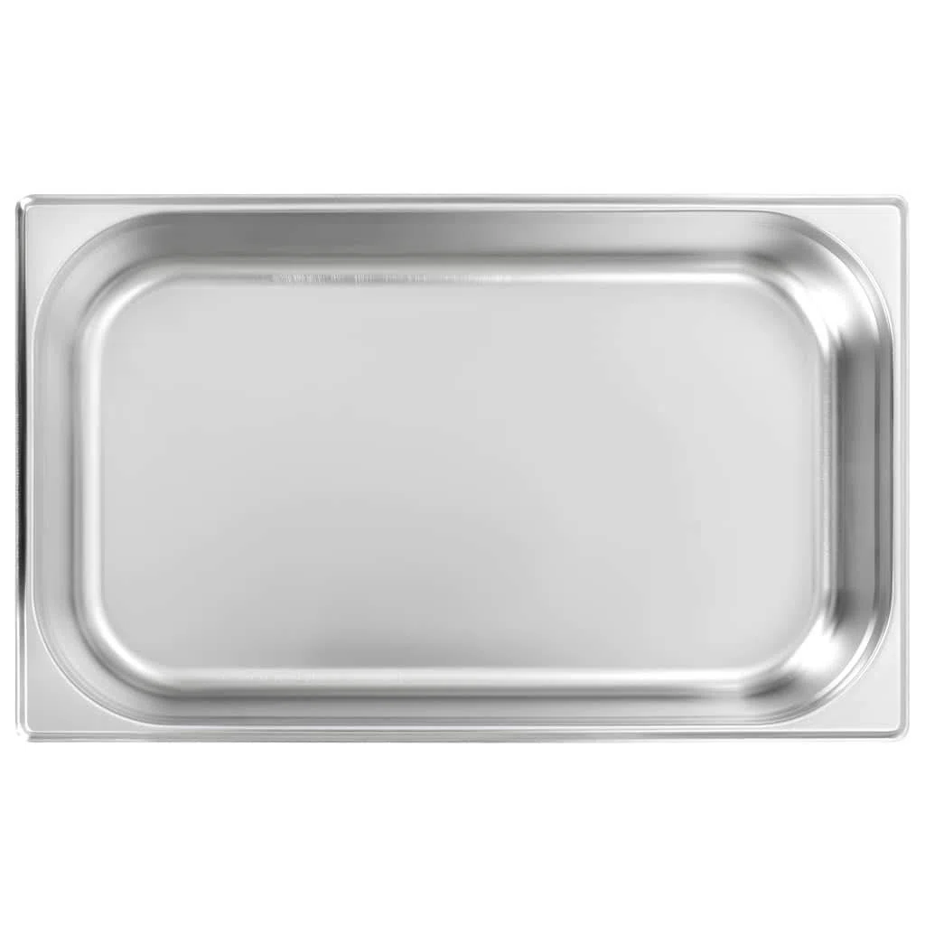 Accesorios para electrodomésticos de cocina Gastronorm contenedores 4 piezas GN 1/1 100 mm acero inoxidable hogar y jardín
