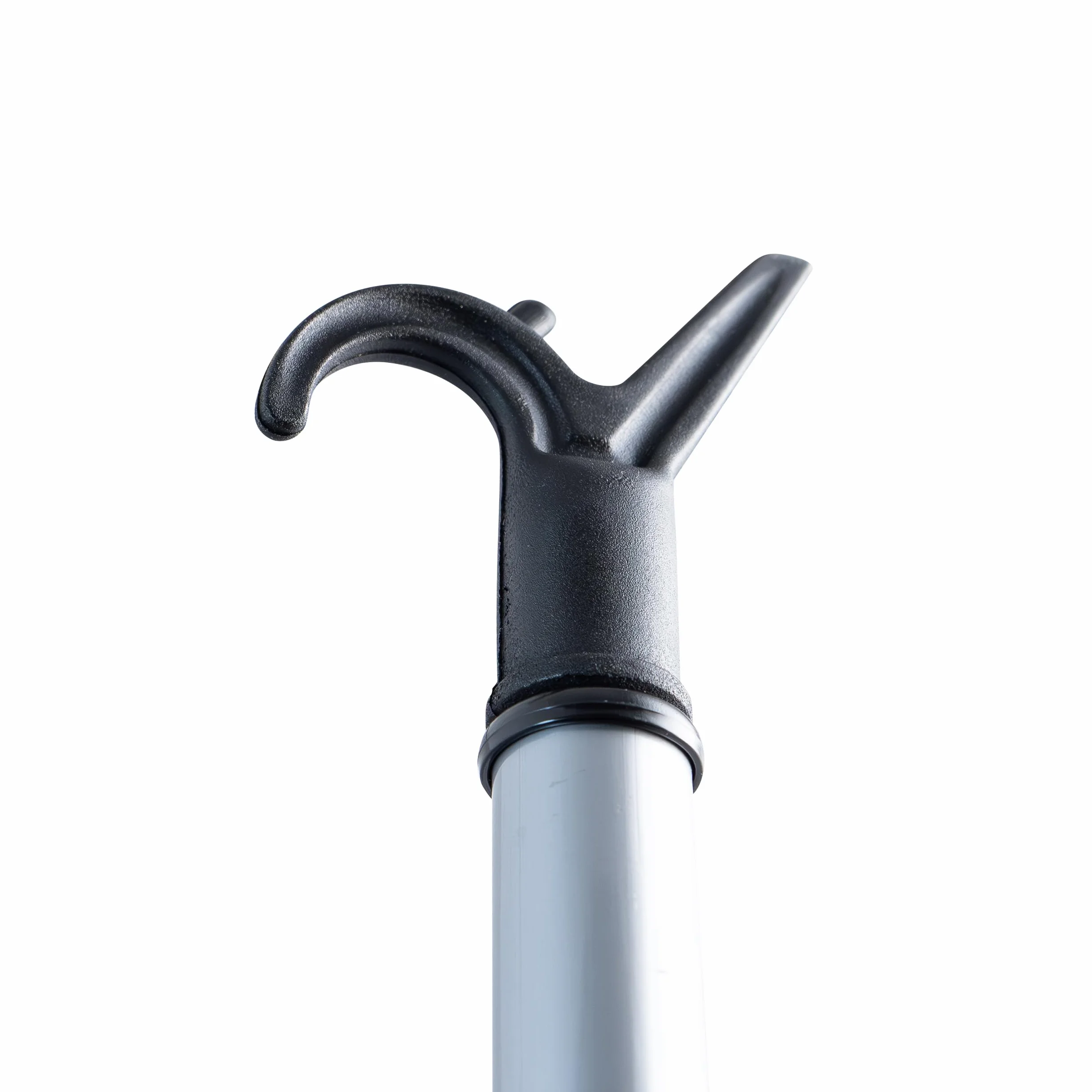 TONKITA | Barra perchero extensible hasta 150 cm, mango ajustable con bloqueo interno, gancho telescópico extensible, barra para armario - Made in Italy