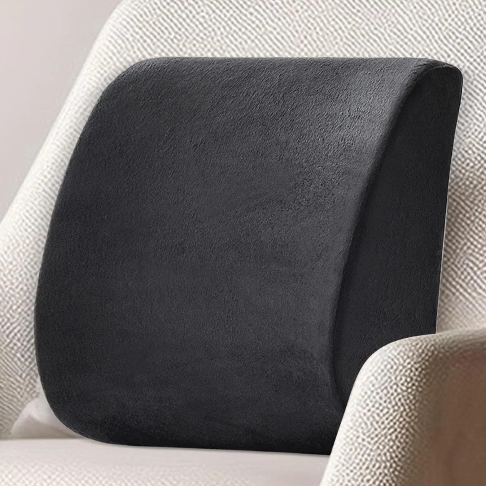 Almohada lumbar para la espalda baja, cojín transpirable para la espalda baja, cojín de soporte para la espalda baja, soporte lumbar para asiento de coche, almohada de soporte para la espalda del sofá