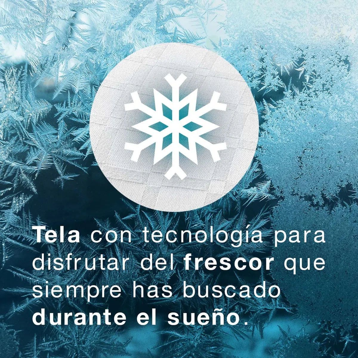 KUO Dream - Almohada TecnoFresh | Viscoelástica con Gel Fresh | Suave y Transpirable | 70 cm