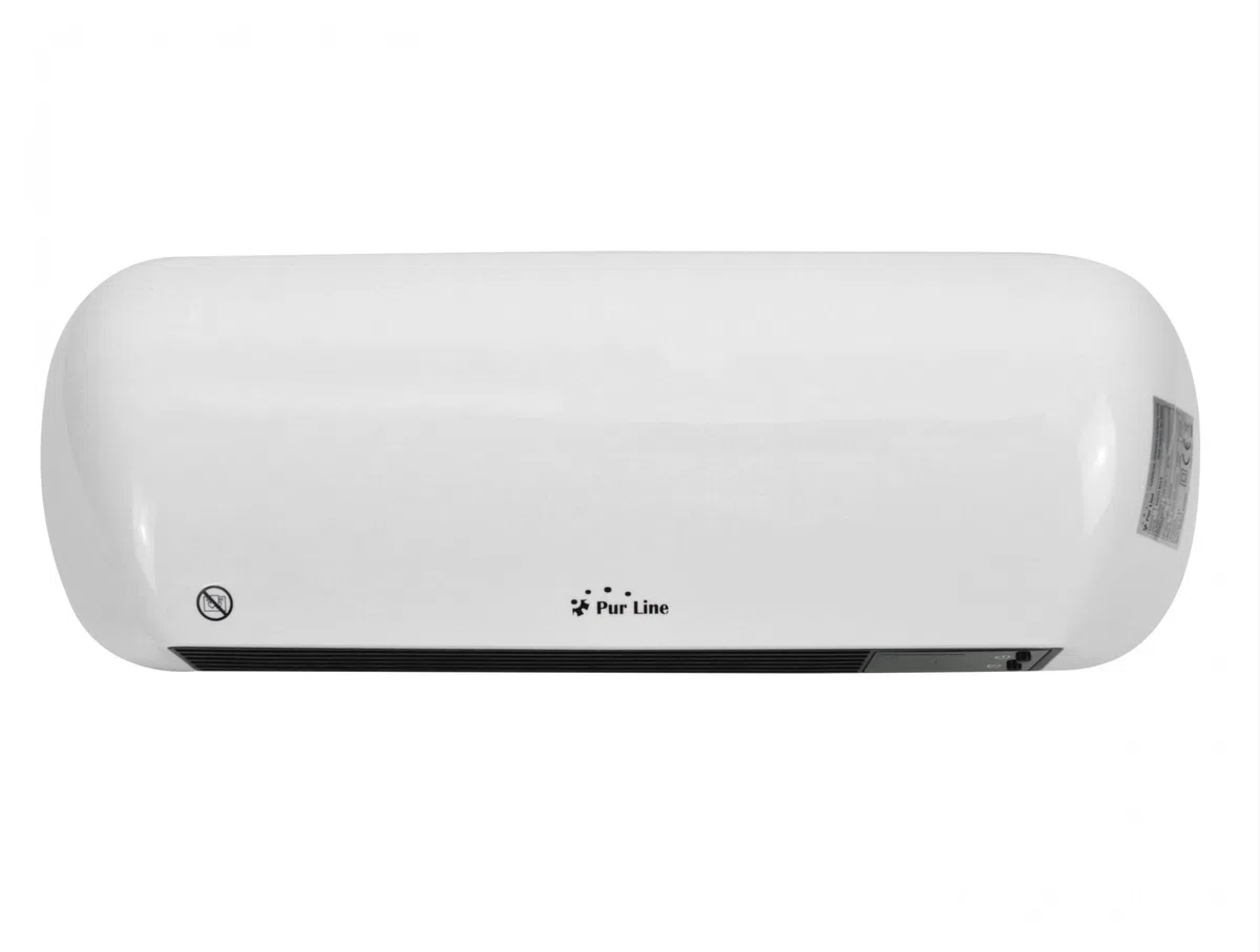 PURLINE | Calefactor Split Cerámico de Pared 2000W con Mando a Distancia HOTI M55 Purline, Tecnología de Ahorro Energético y Diseño Moderno - Calefactor Mando Distancia 2000W