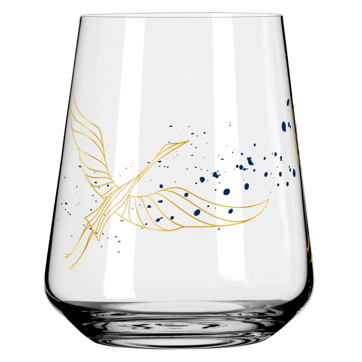Ritzenhoff 3981001 Juego de 2 vasos universales 500 ml - Sparkle Allround No. 1, motivo con efecto irisado - Made in Germany