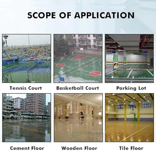 Rasqueta de lluvia resistente, limpiador de agua grande para suelos comerciales para canchas deportivas y áreas públicas