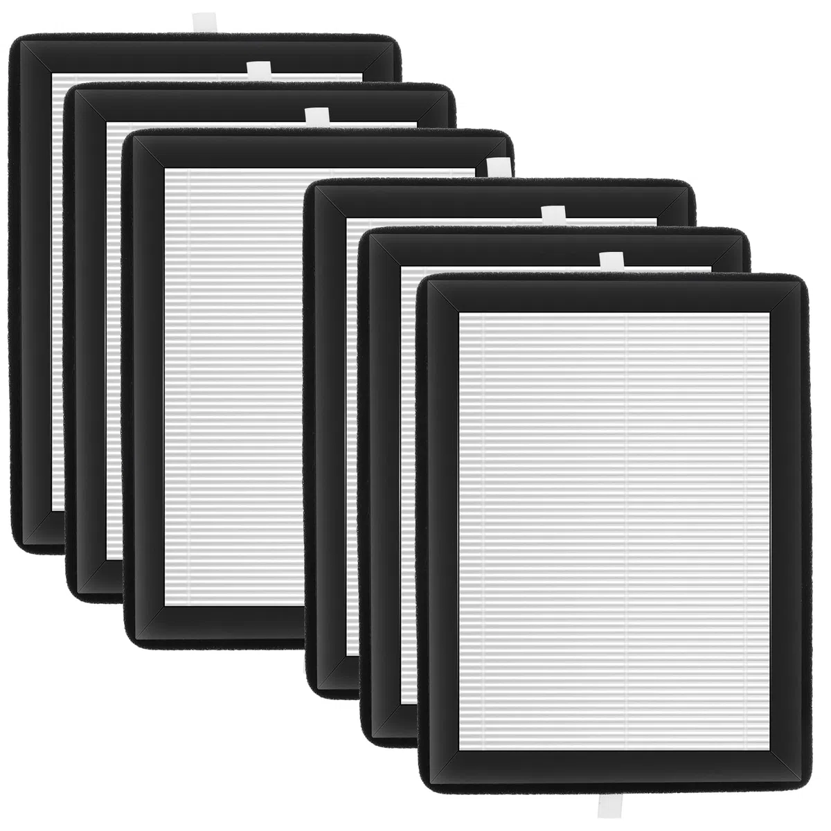 Gekufa Paquete de 6 filtros para filtro Arete de 10 L y 12 L compatibles con MeacoDry Arete One & Two deshumidificador purificador de aire 2 en 1 (no para deshumidificador de baja energía de 12 L)