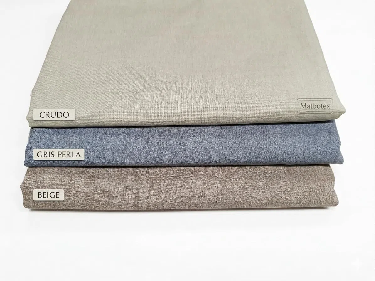 Falda Mesa Camilla Redonda Precio PROMOCIÓN Tejido Primavera Verano De Loneta (Gris Perla) 90 cmts / 240 cmts-con Altura para Mesa 75 cm - 50% Algodón 50% Poliester Fabricado en España