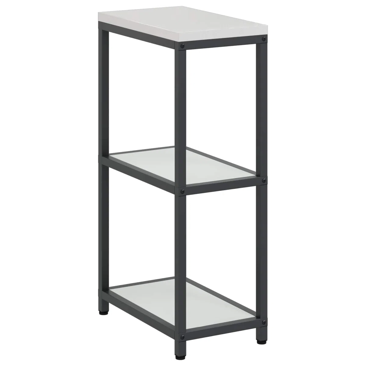 Estantería de cocina de acero con múltiples estantes, 60 x 50 x 92 cm, color plateado – Almacenamiento de cocina moderno para utensilios, ollas y alimentos, estante de acero resistente para