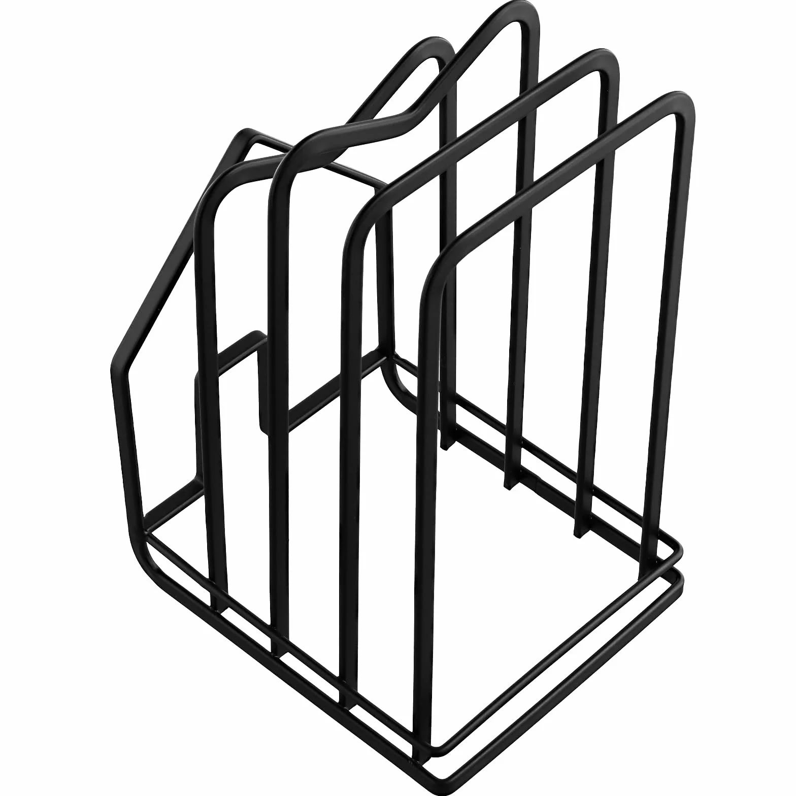 FUNSUEI 2 Unidades de Soporte para Tabla de Cortar, Soporte para Tapas de Ollas, Estante de Metal, Organizador de Bandejas para Cocina