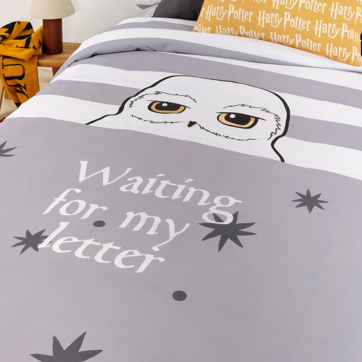 BELUM | Funda nórdica Harry Potter, Funda nórdica con Botones 100% algodón Modelo Waiting Letter para Cama de 105 (180x220 cm)