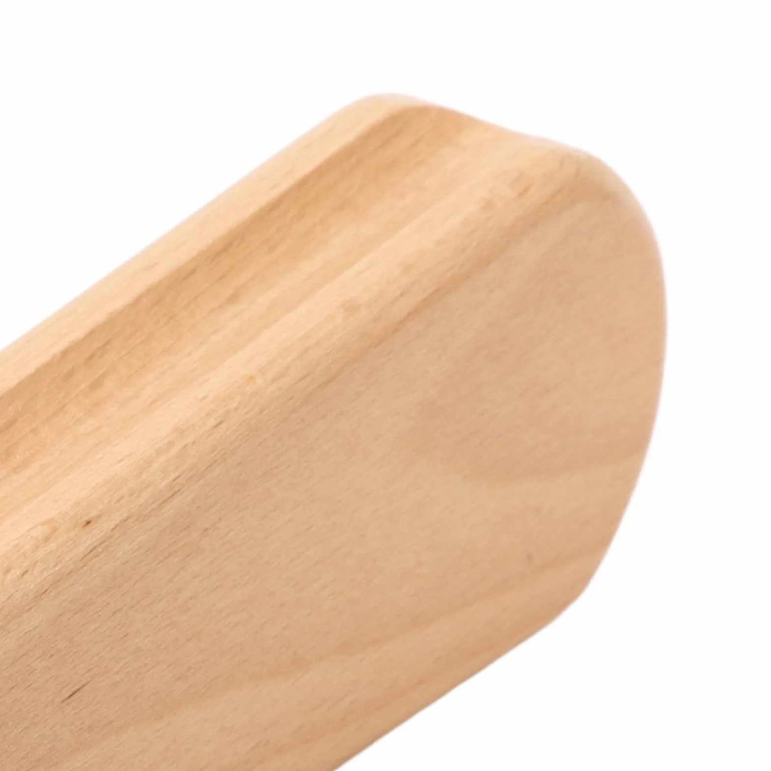 Badajo De Sastre Madera De Haya Las Ranuras Bordes Redondeados Diseño Para Aplanar Telas Y Prensas De Punta
