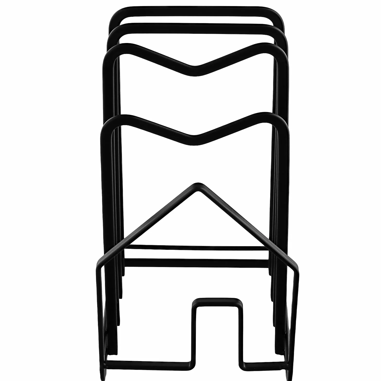 FUNSUEI 2 Unidades de Soporte para Tabla de Cortar, Soporte para Tapas de Ollas, Estante de Metal, Organizador de Bandejas para Cocina