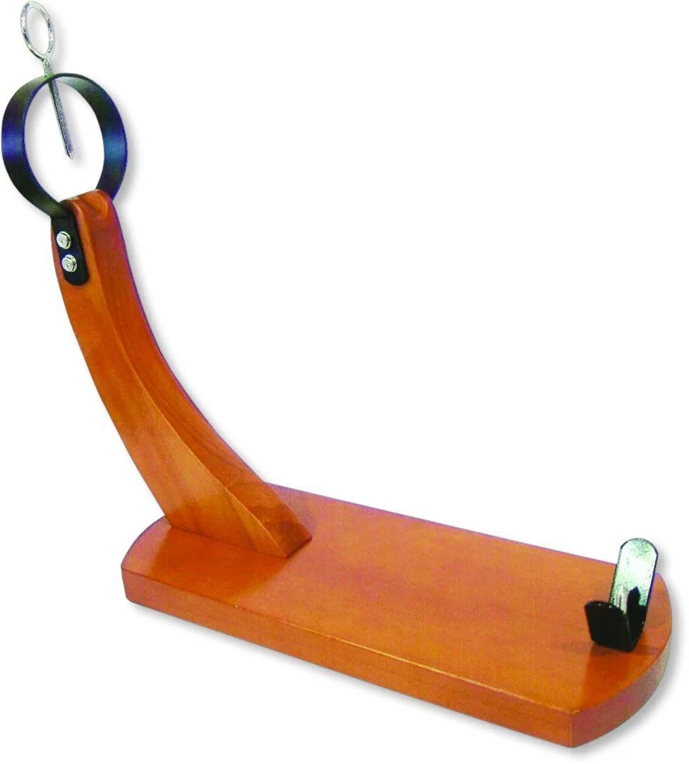 Royal Home - Soporte Jamonero - Jamonero de Madera Desmontable - Soporte para Pata de Jamón - Madera de Pino