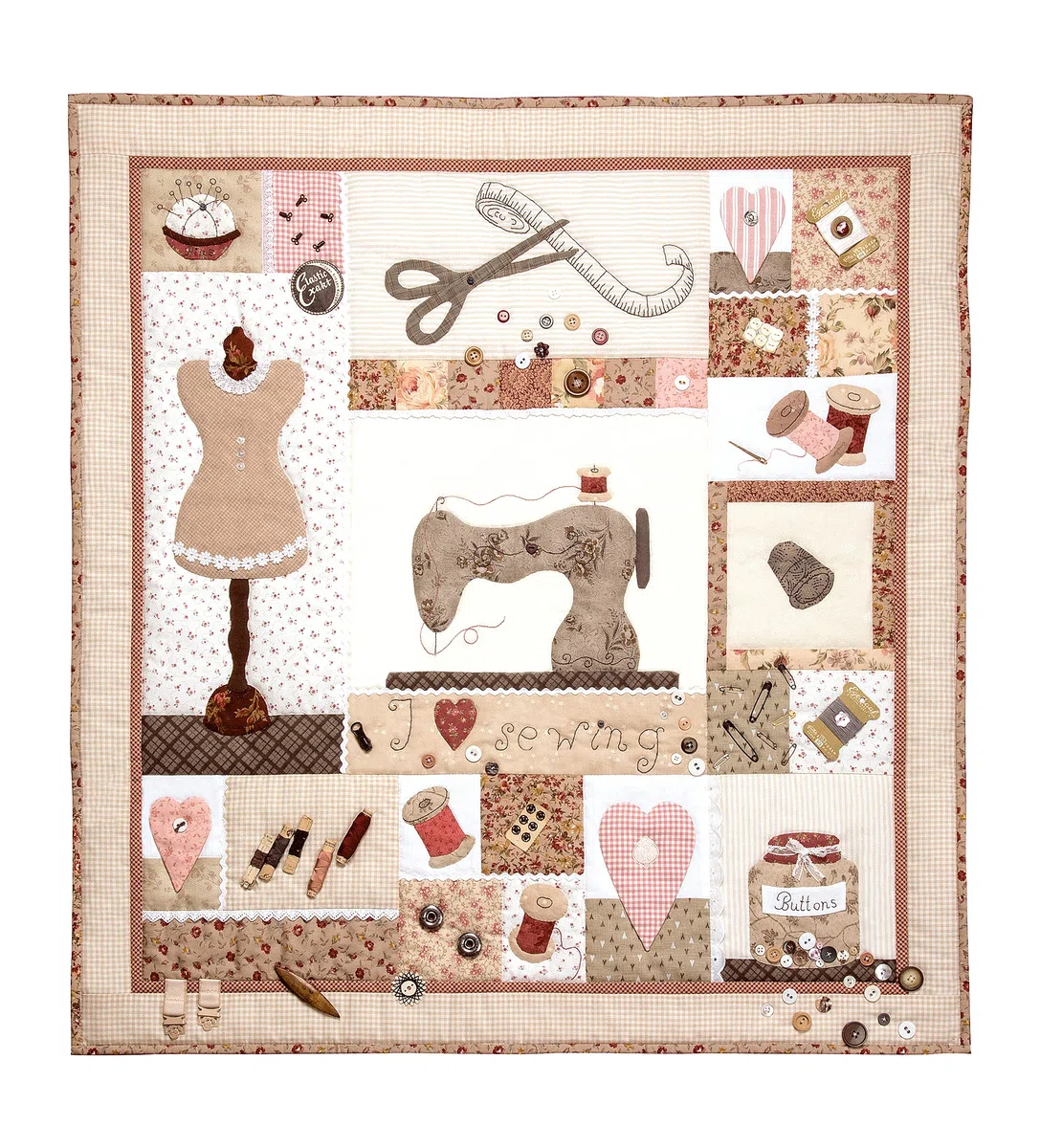 Gütermann creativ Set hilo de coser con 10 bobinas de hilo de algodón 100 m en colores diferentes