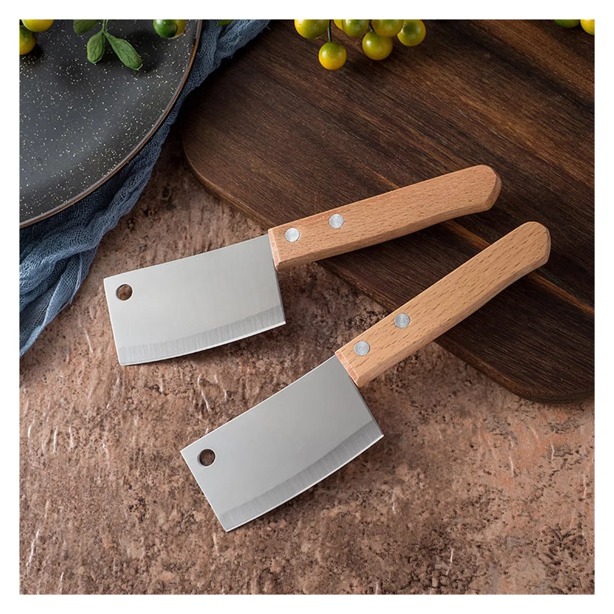 Mini cuchillo de cocina de acero inoxidable, cuchillo de carnicero for pescado, cuchillo for Sushi, herramienta peladora de frutas y verduras, cuchillo portátil for acampar al aire libre
