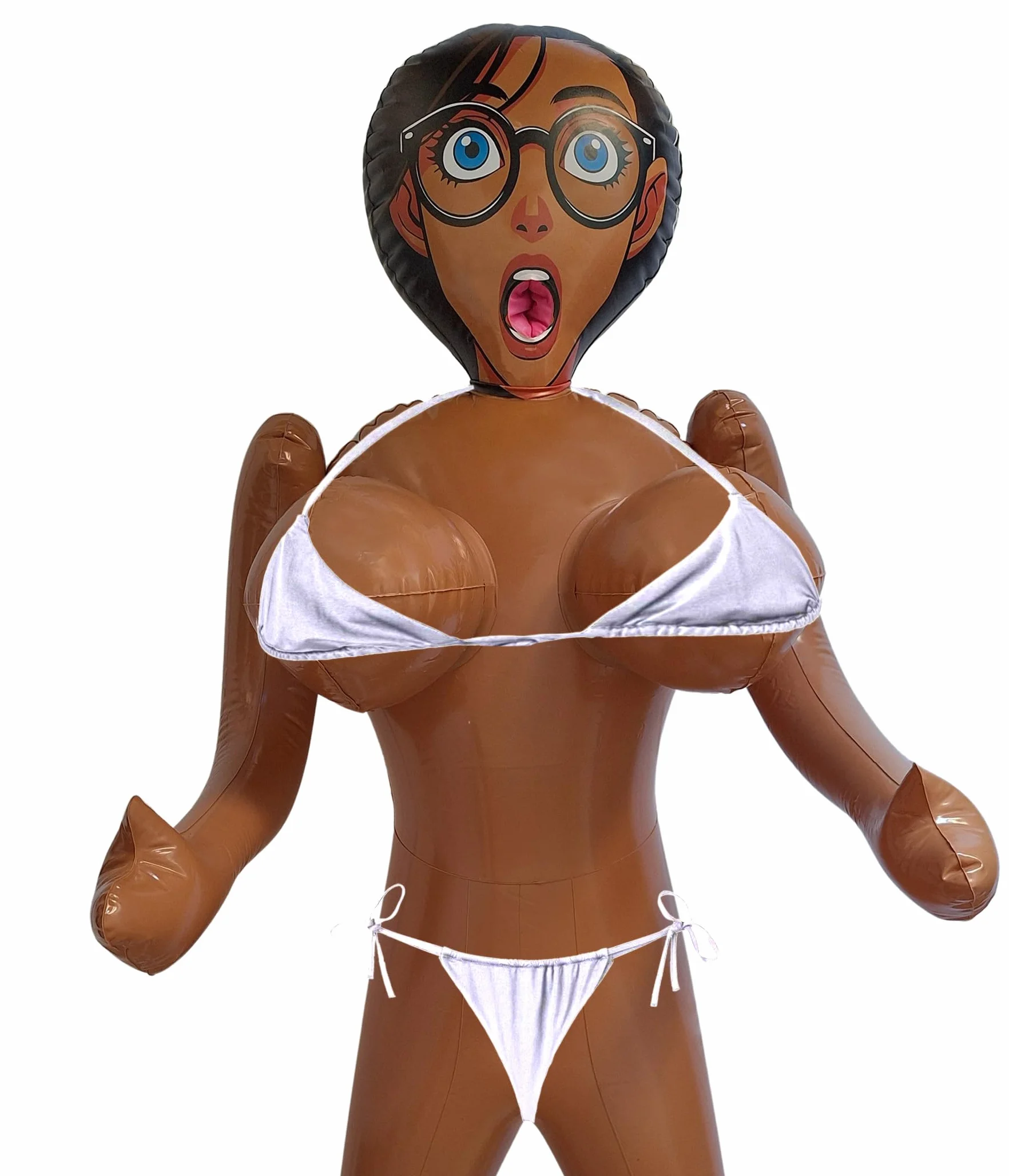 Muñeca Hinchable para Despedida de Soltero - Muñeca Inflable para Despedida Soltera, Fiestas y Photocall Bodas - 150 cm