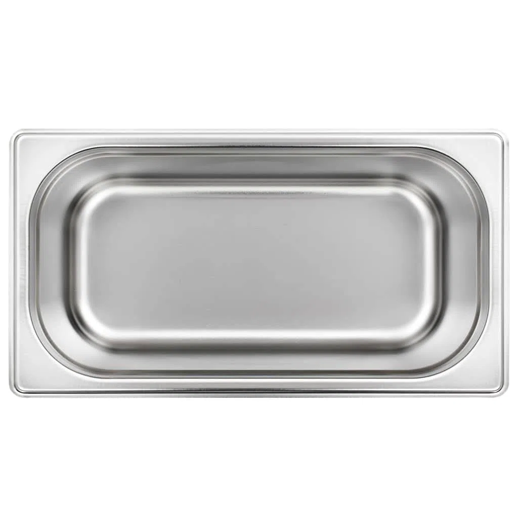 Accesorios para electrodomésticos de cocina Gastronorm contenedores 4 piezas GN 1/3 150 mm acero inoxidable hogar y jardín