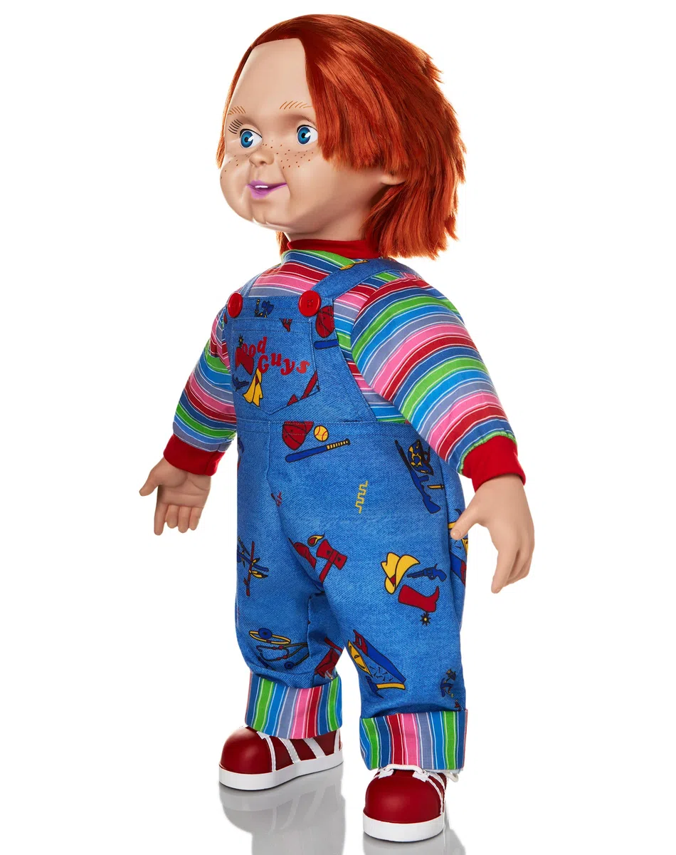 Spirit Halloween Good Guys Chucky Decor - 24 Pulgadas | Licencia Oficial | Juego Infantil | Decoración de Terror