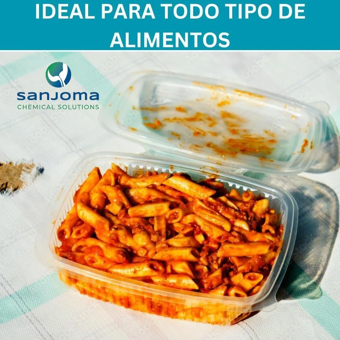 Pack 100 Envases 500ml Reutilizables con Tapa Bisagra | Pack de 50-100 | Plástico Transparente PP | Apto Microondas y Reciclable | Contenedor Ovalado para Alimentos