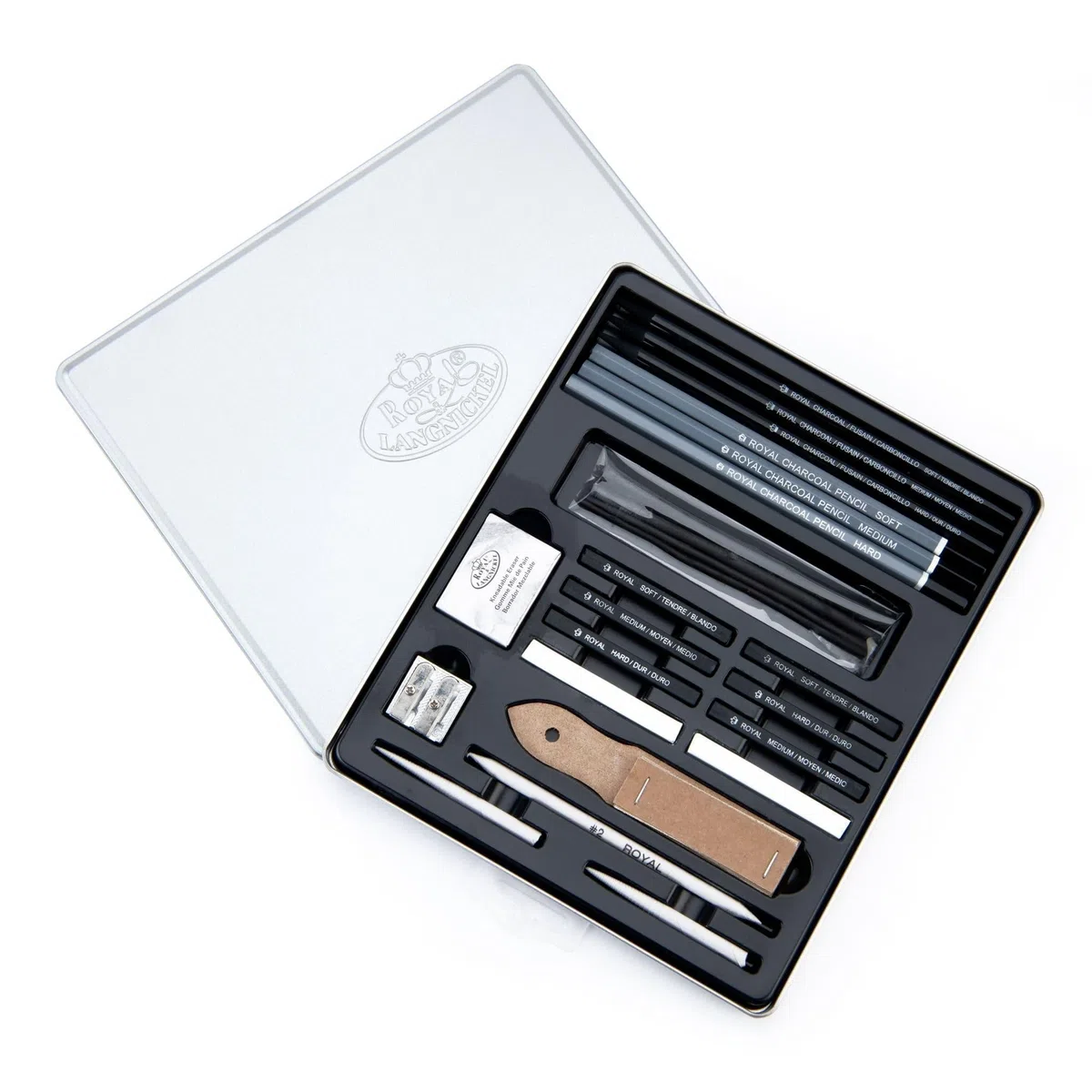 Royal & Langnickel RSET-ART2711 - Set de carboncillo de diseño artístico