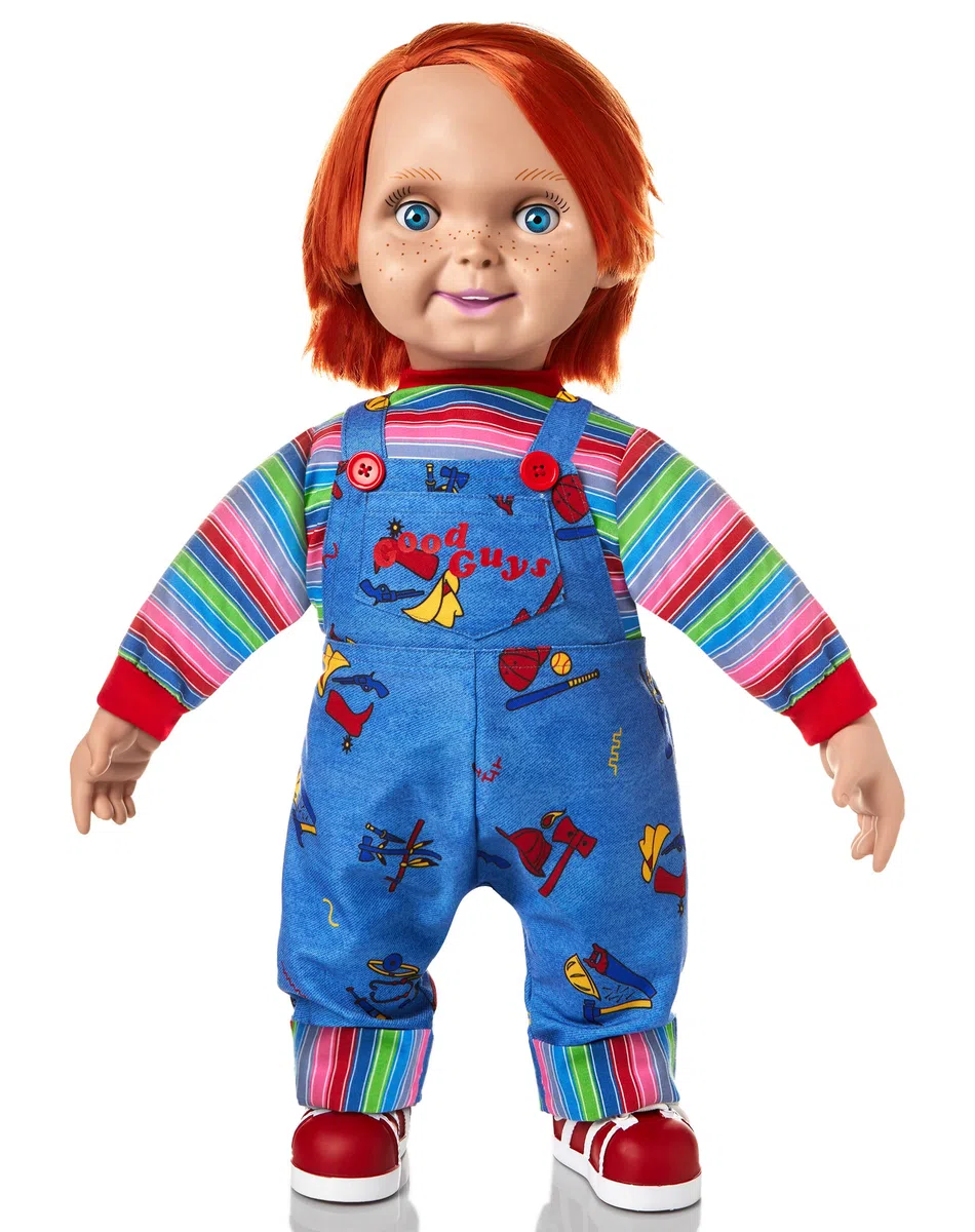 Spirit Halloween Good Guys Chucky Decor - 24 Pulgadas | Licencia Oficial | Juego Infantil | Decoración de Terror